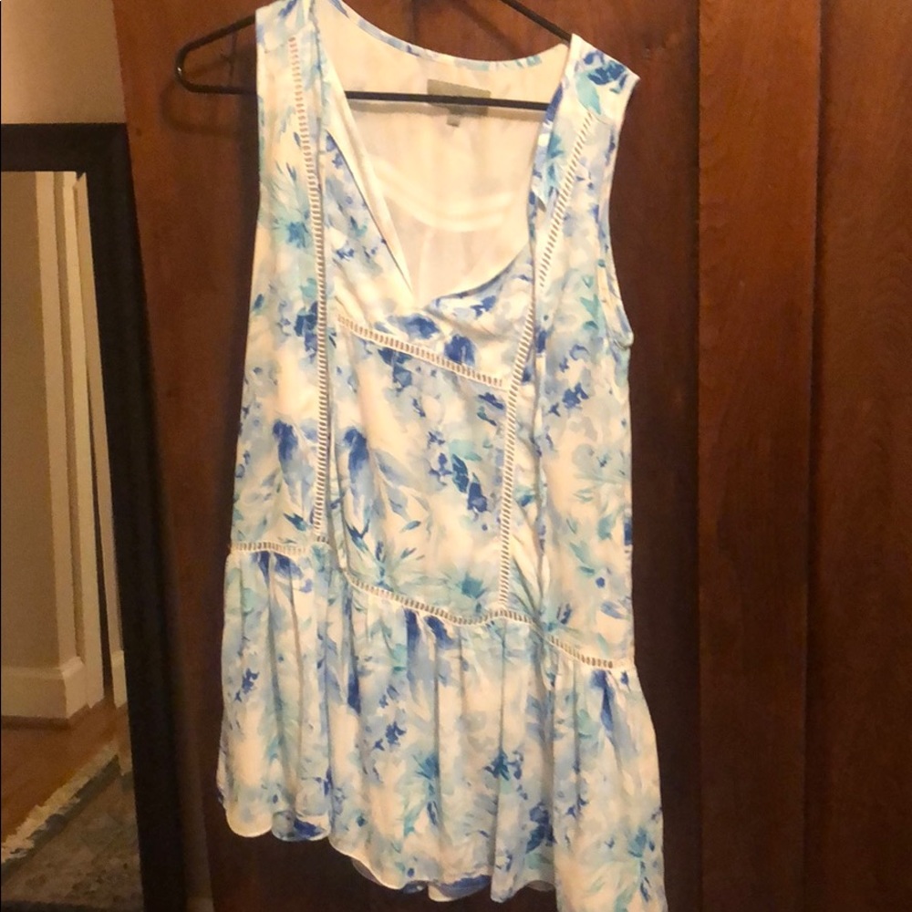 Floral print fabrik dress! Worn once!!!